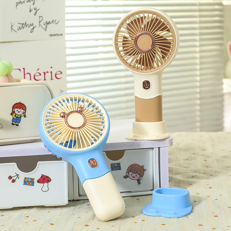 Damen Tragbarer Handventilator mit niedlichem Tierdesign Brehn