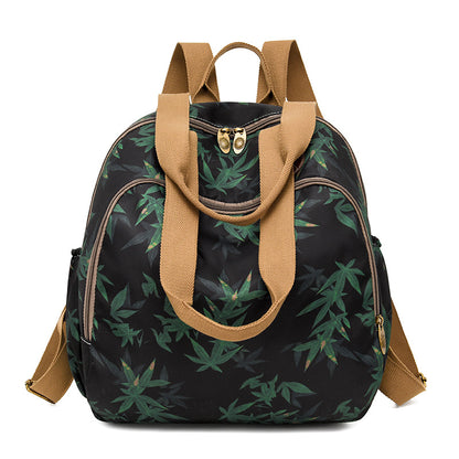 Stylischer Blumenmuster Rucksack Brehn