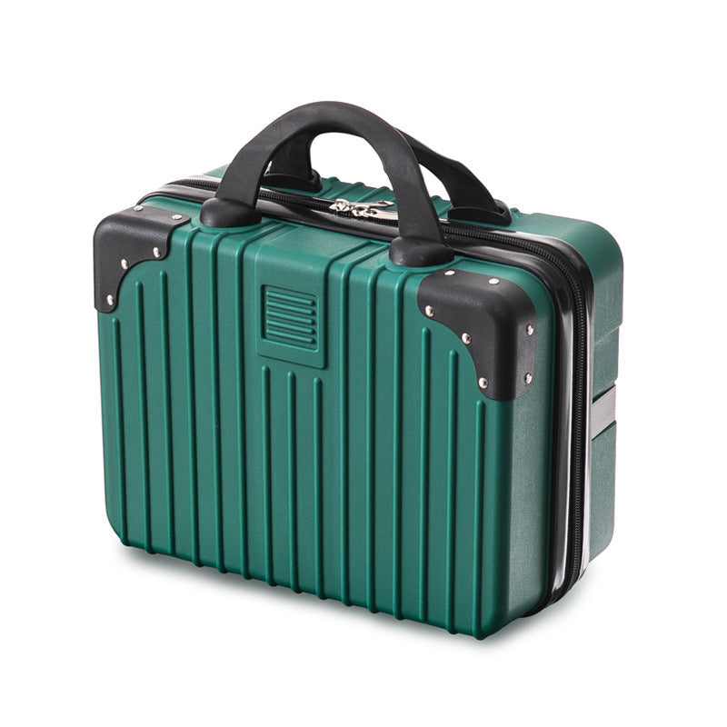 hartschalen kosmetik reisetasche mit doppelten obergriffen und verstärkten eckenprotektoren Brehn
