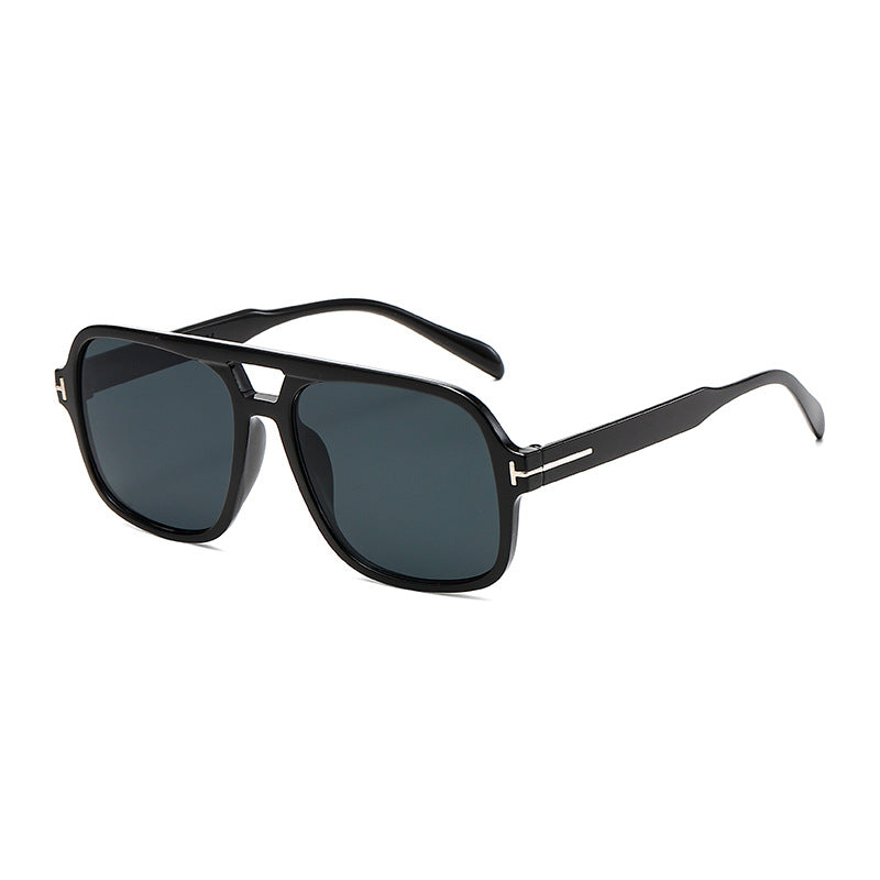 Damen Modische quadratische Sonnenbrille mit robustem Rahmen Brehn