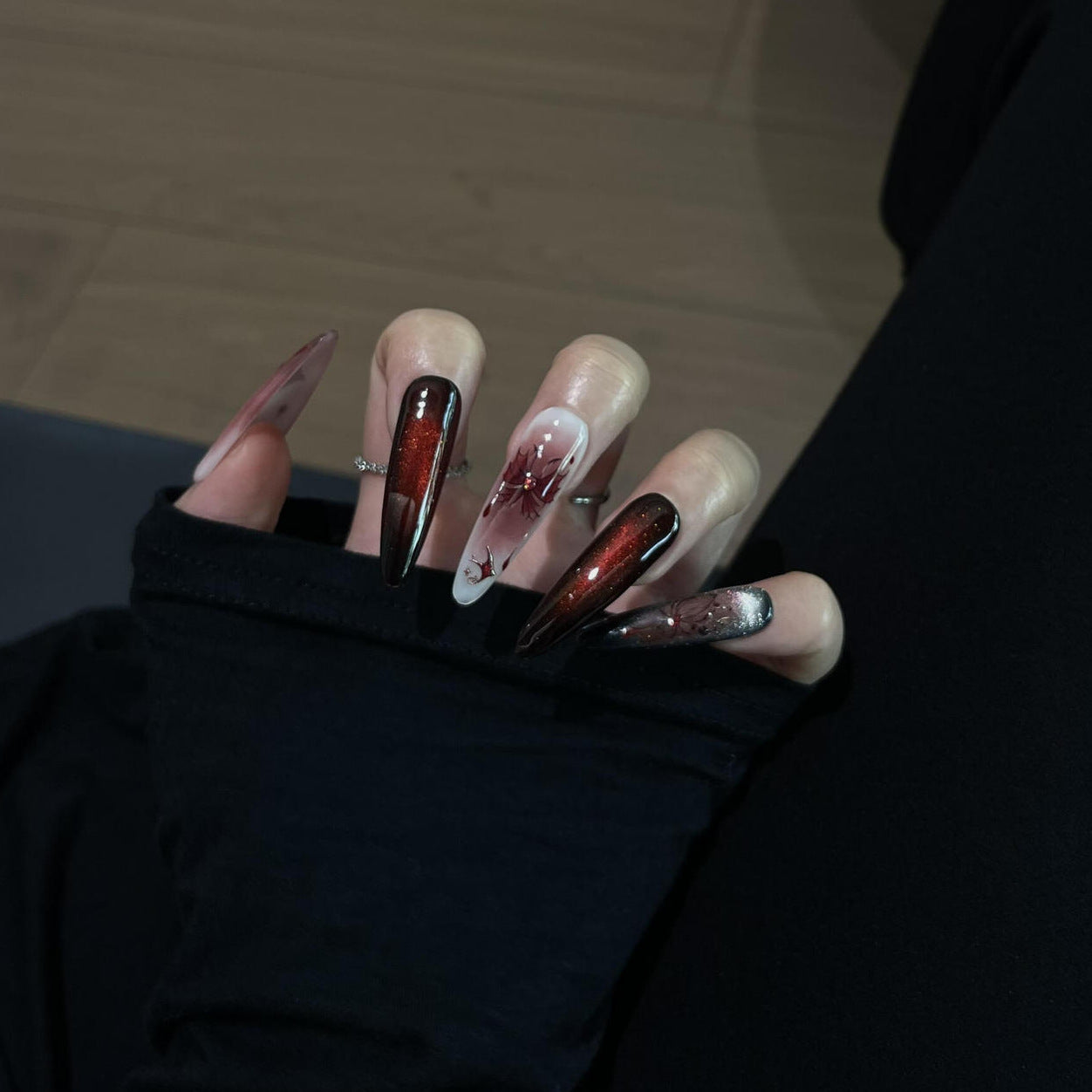 Glamouröse Nagelkunst mit Modernes Design Brehn