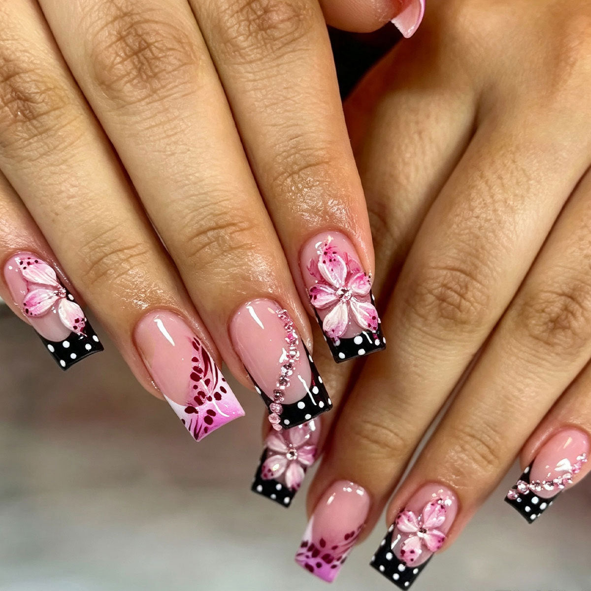 3D Blumennagelkunstverlängerungen Brehn