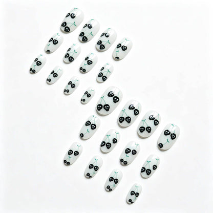 Edgy Skull Kirsche Nagelkunstset