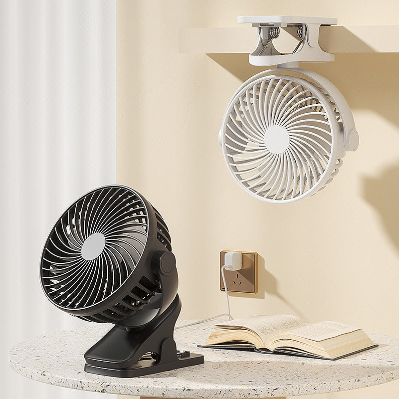 Unisex Tragbarer Tischventilator mit flexiblem Neigungsmechanismus Brehn
