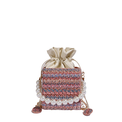 WoStylish Texturiert Mini Handtasche Brehn