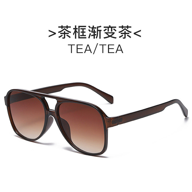 Damen elegante Sonnenbrille mit hochwertigem geometrischem Design Brehn