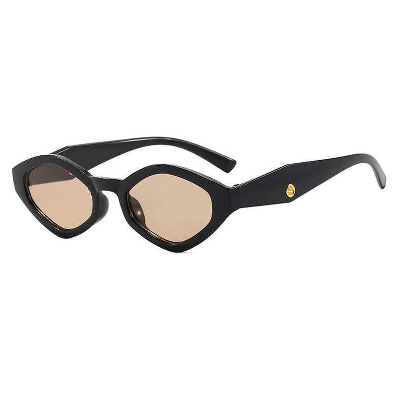 Damen modische Sonnenbrille im markanten Schmetterlingsdesign Brehn