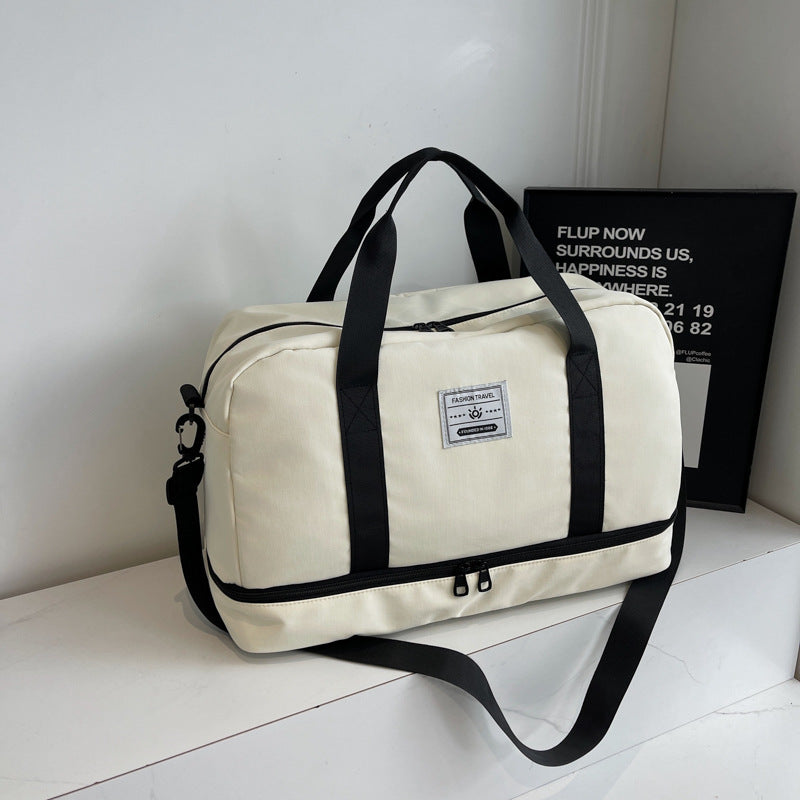 Damen praktische Reisetasche mit verstellbarem Schultergurt Brehn