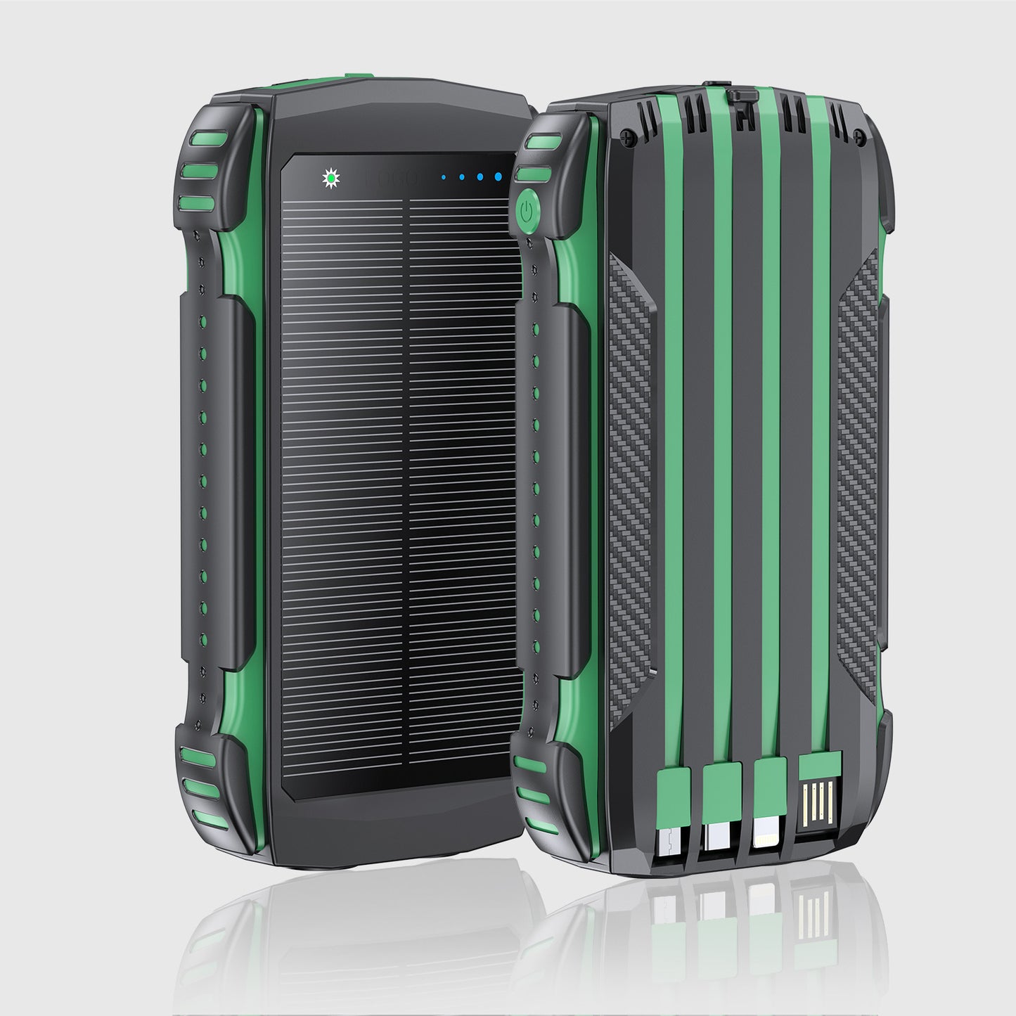 Solar Powerbank mit Hoher Kapazität Von Brehn