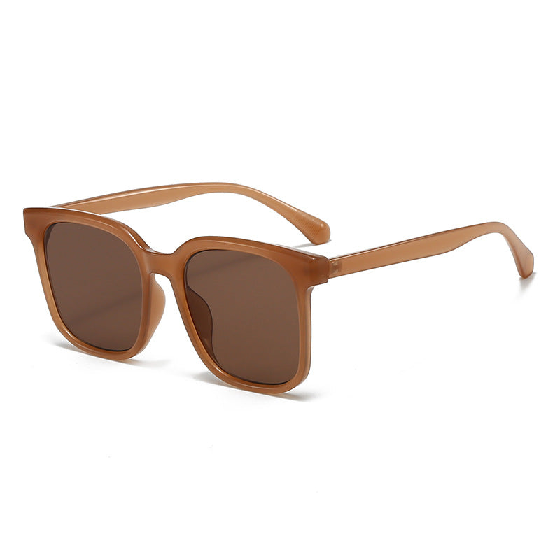 Oversized Retro Quadratische Sonnenbrille