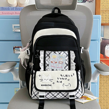 Stylische Grafische Rucksack Brehn