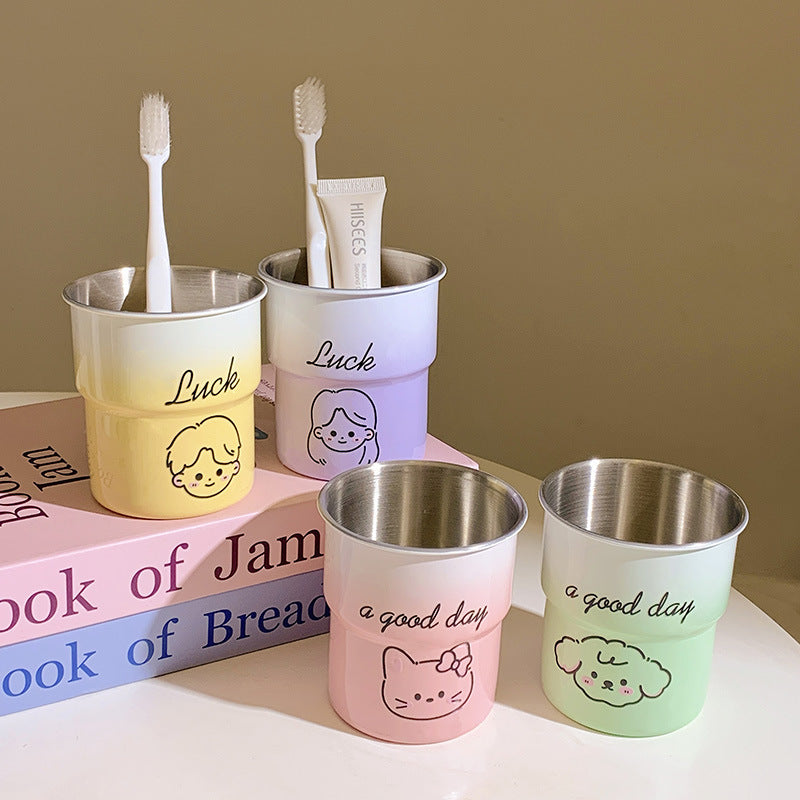 Multifunktionaler Trinkbecher mit Fröhlichem Design Brehn