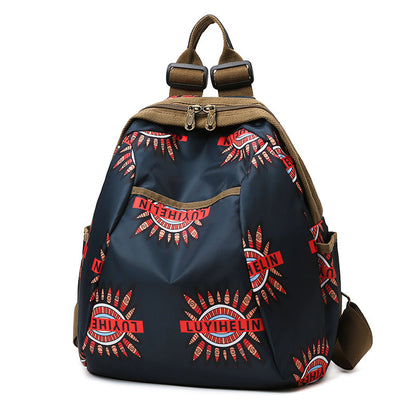 Stylische Canvas-Rucksack Brehn