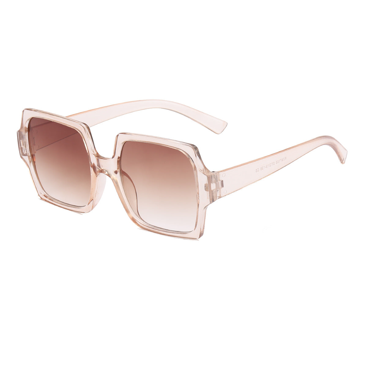 Damen stilvolle oversized Sonnenbrille mit elegantem Leoprint Brehn