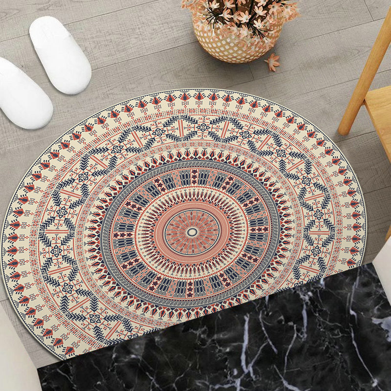 Rundes geometrisches Flächenmatte Brehn