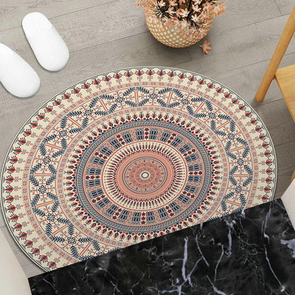 Rundes geometrisches Flächenmatte Brehn
