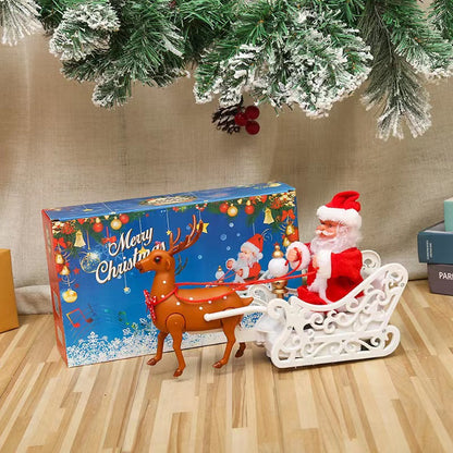 Dekorativer Weihnachtsmann mit Glöckchen Brehn