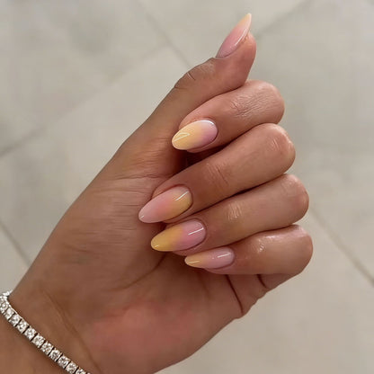 Ombre Nagelkunst Set Brehn