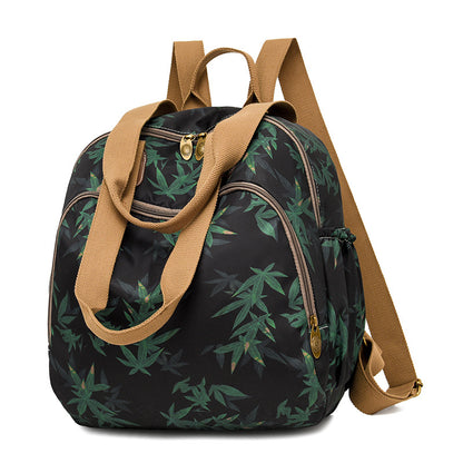 Stylischer Blumenmuster Rucksack Brehn