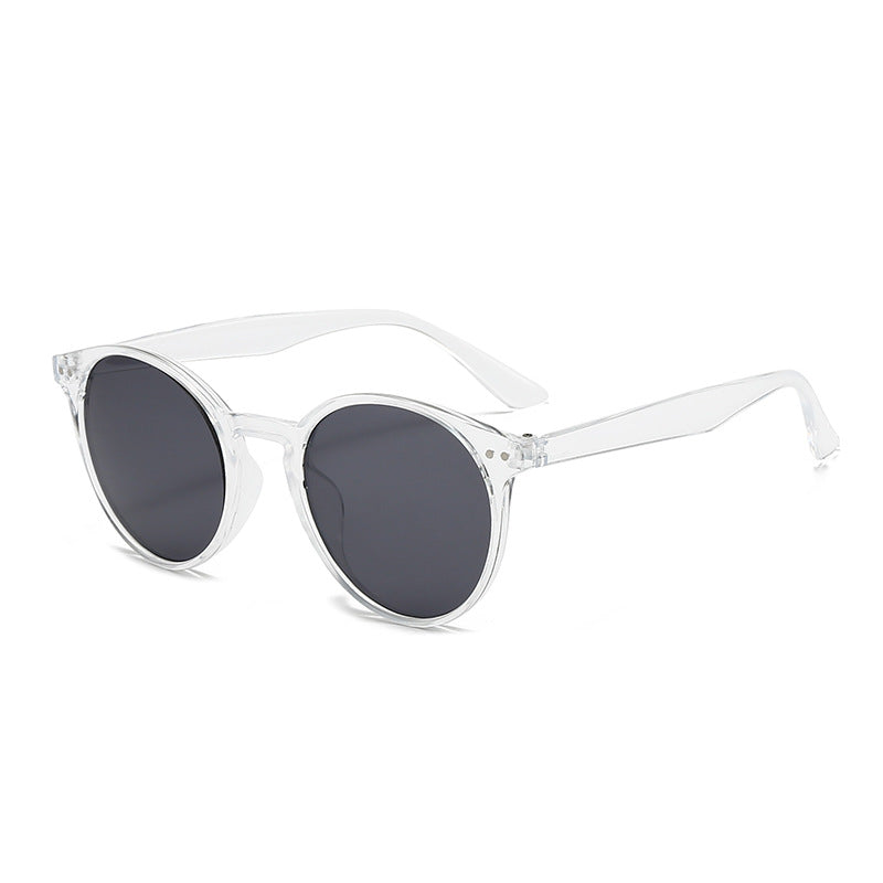 Damen Cat-Eye Sonnenbrille mit transparentem Rahmen Brehn