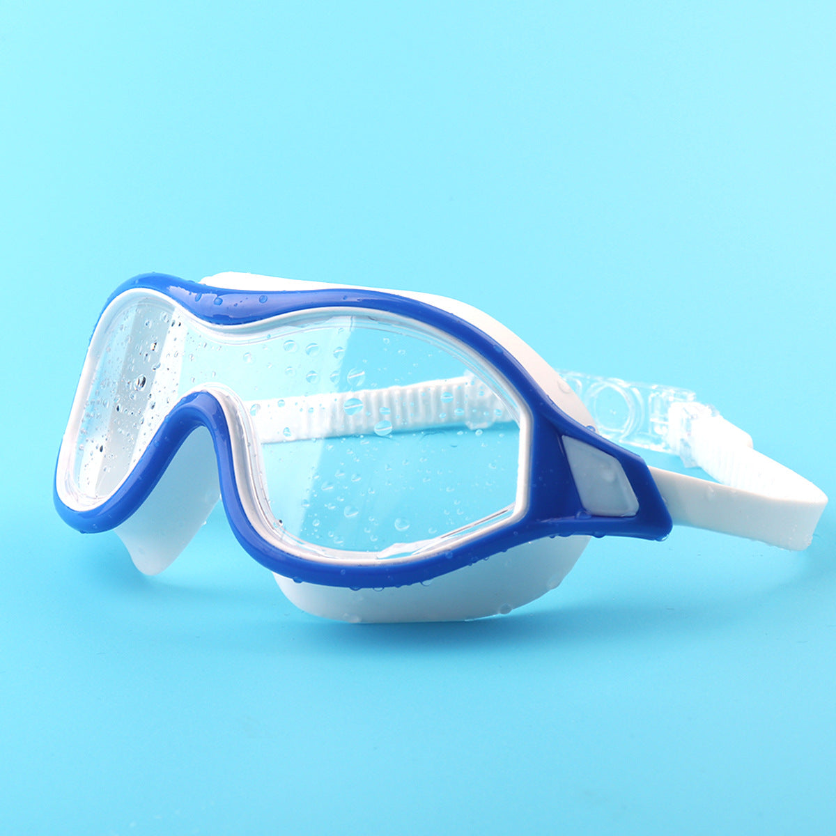 Leistungsstarke Schwimmmaske mit Breiten Gläsern und Anti-Beschlag-Beschichtung Brehn