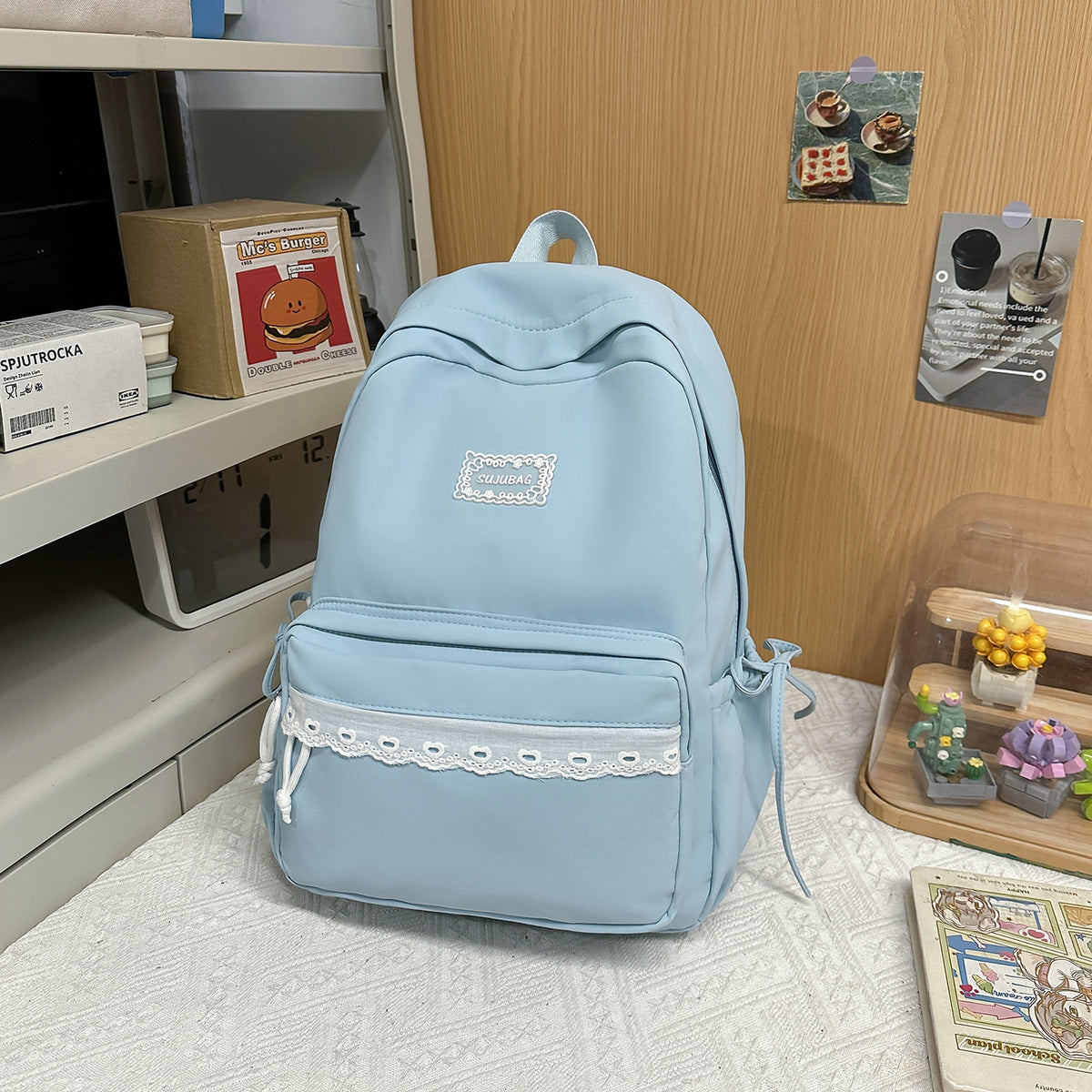 Stylischer kompakter Mini-Rucksack mit niedlichen Akzenten Brehn