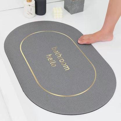 Stylische Badezimmermatte