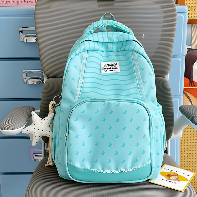 Süßer Schmetterlingsmuster-Rucksack