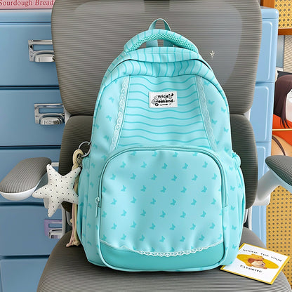Süßer Schmetterlingsmuster-Rucksack