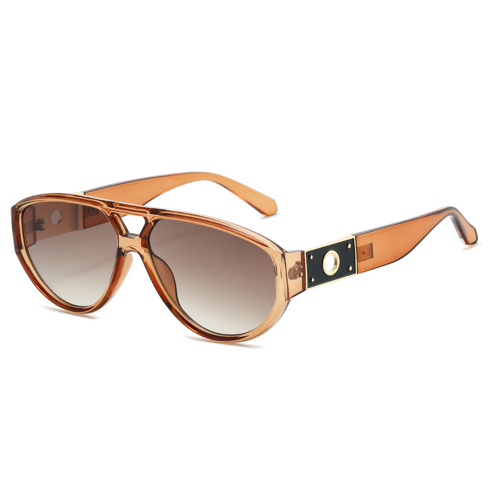 Vintage-inspirierte geometrische Sonnenbrille Brehn