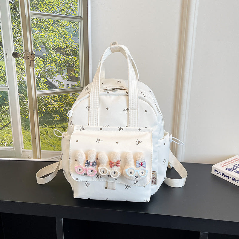 Hübscher Rucksack mit Hasenmotiv