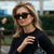 Damen Designer-Sonnenbrille mit extravaganten Leopardenmustern Brehn