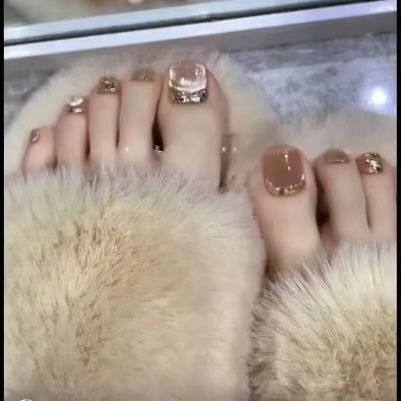 Professionelle Pediküre Nail Art Brehn