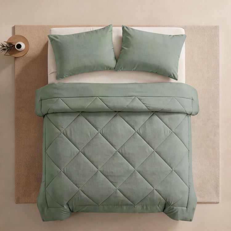 Luxuriöses Steppbett-Set Brehn