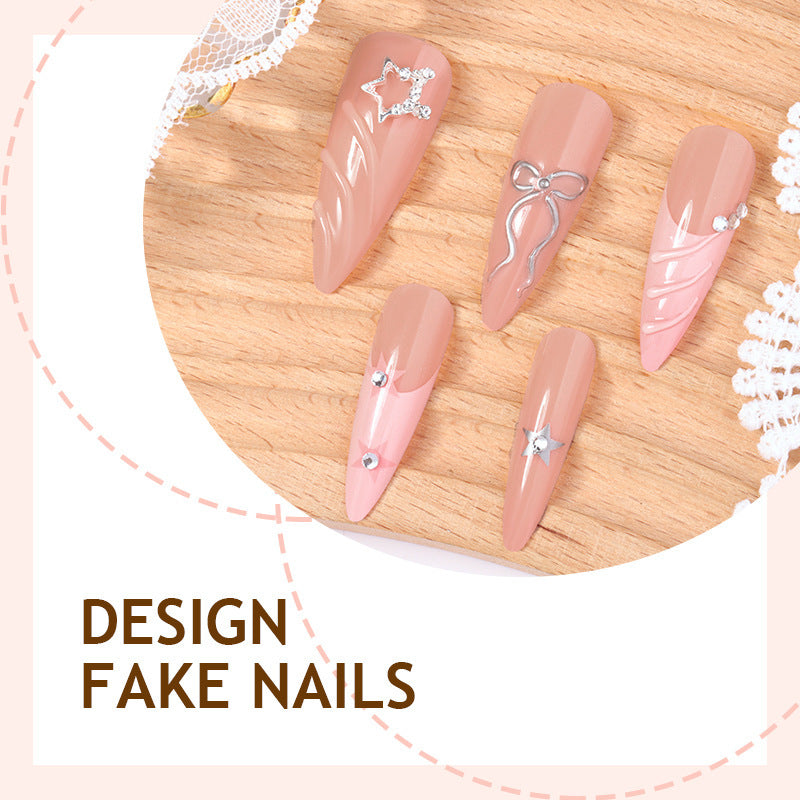Nagelset mit Glamour-Design Brehn