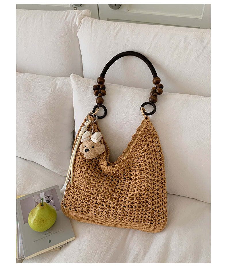 Handgefertigte Stricktasche Brehn