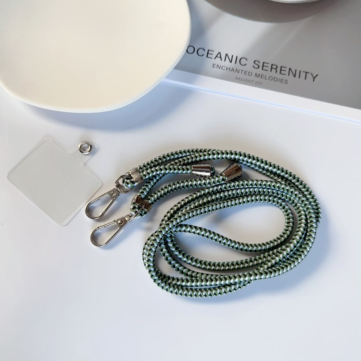 Verstellbare Lanyard mit doppelten Clips Brehn