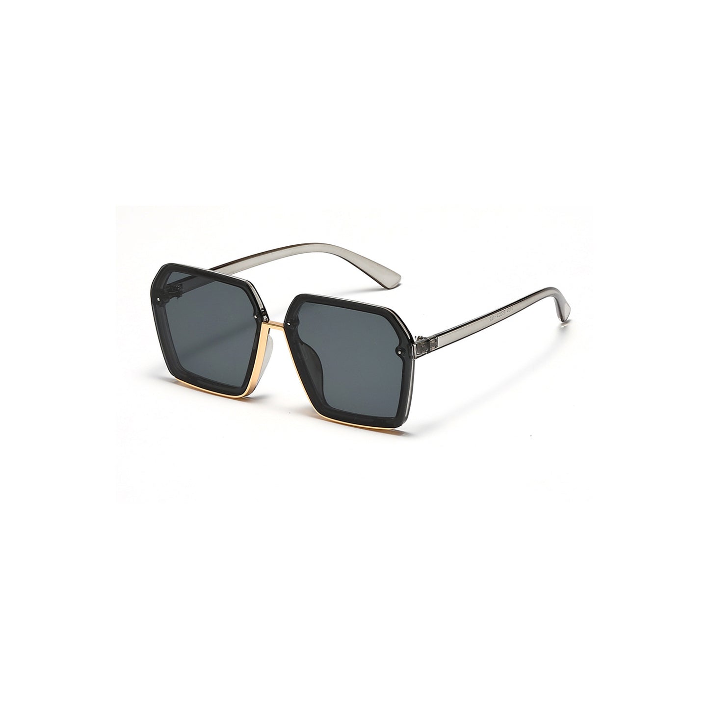 Damen kreative oversized Sonnenbrille mit einzigartiger Geometrie Brehn