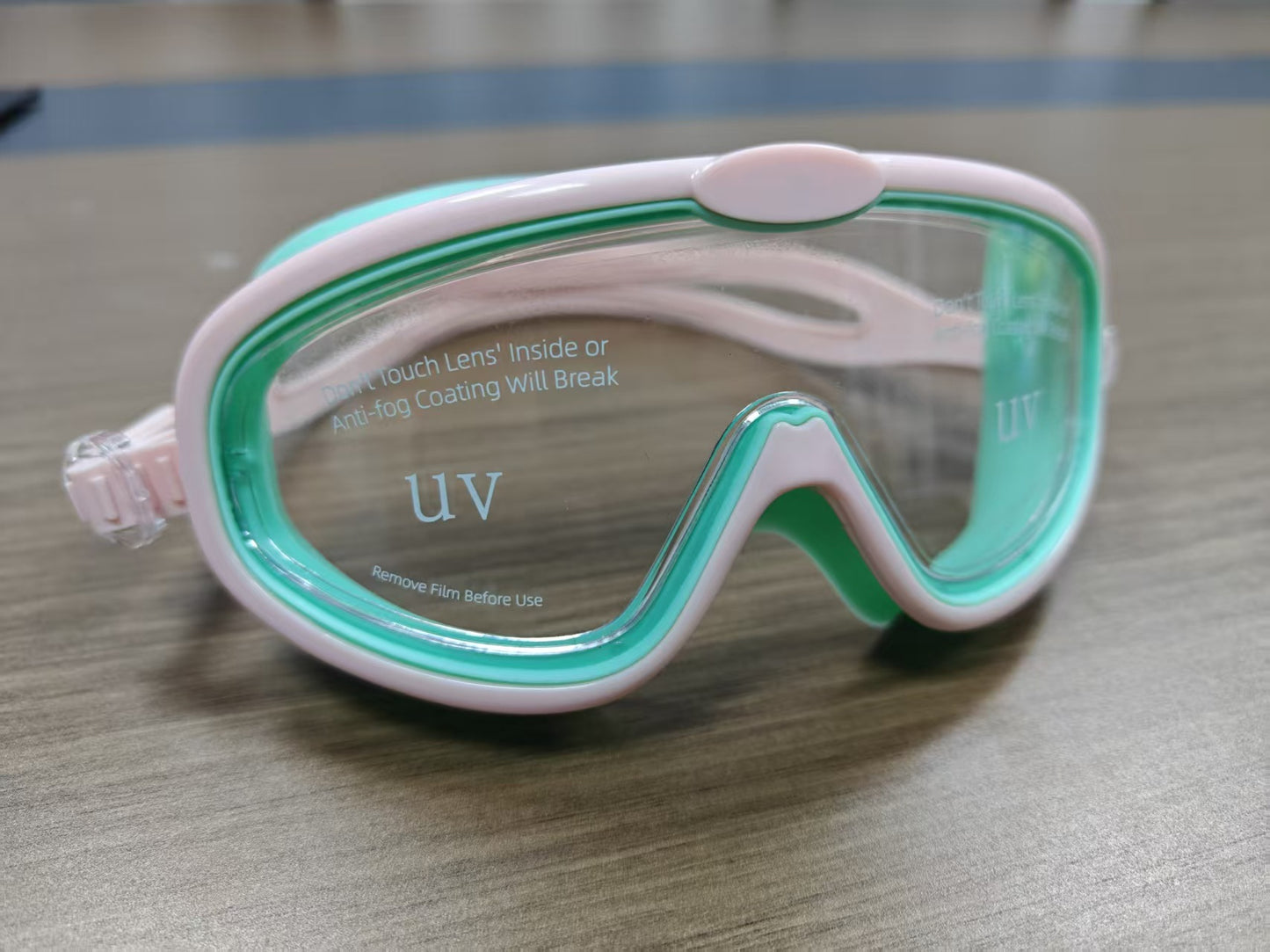 Schwimmmaske mit Breitem Sichtfeld und Uv-Schutz Brehn