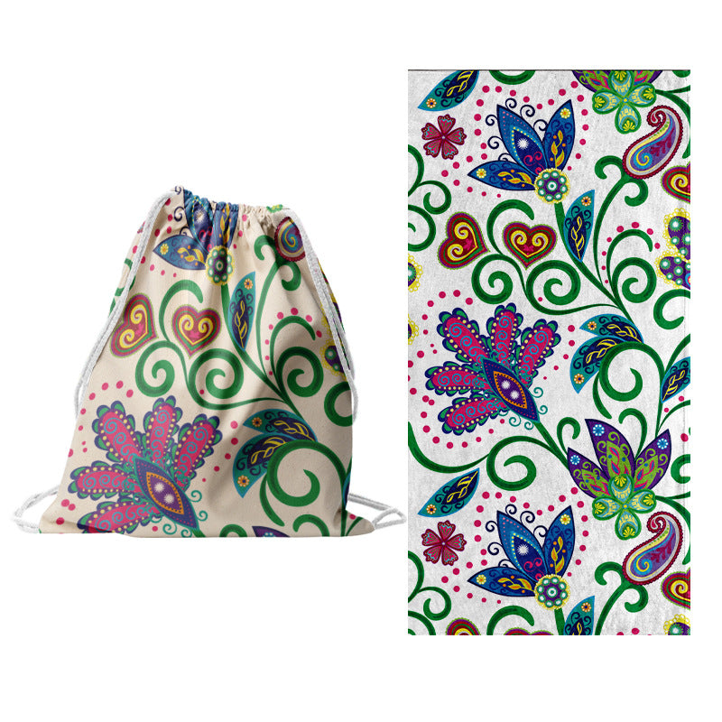 Sportliche Tragetasche mit floralem Design Brehn