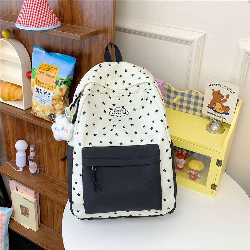 Sternenmuster Casual Rucksack Brehn