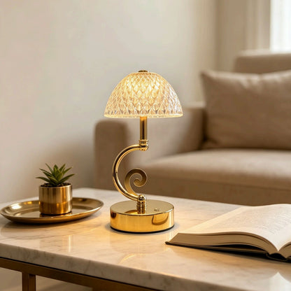 Dekorative Tischlampe