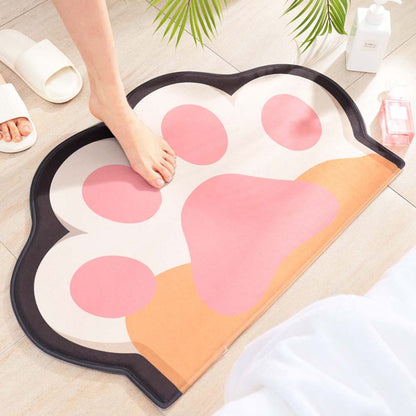 Verspieltes Tierdesign Badmatte