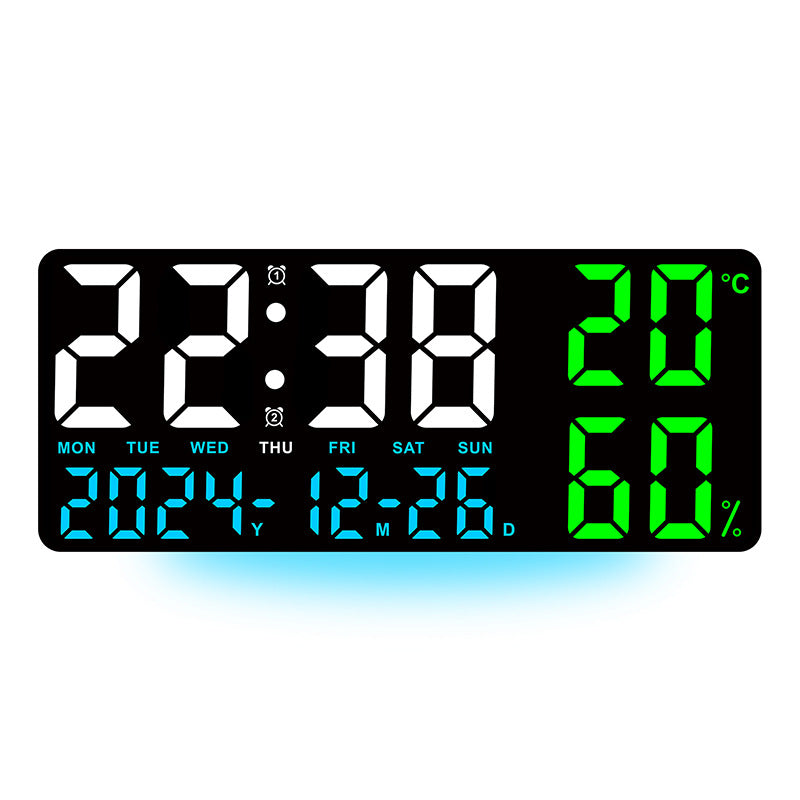 Digitaler Multifunktionswecker mit großem LED-Display Brehn