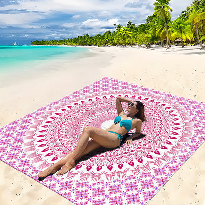 Mandala Design Strandmatte Brehn