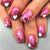 Herz-Themen Glitzer Nagelkunst Set Brehn