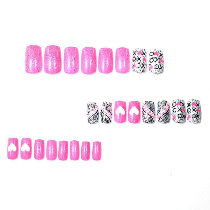 Verspieltes dekoratives Nagelkunst-Set Brehn
