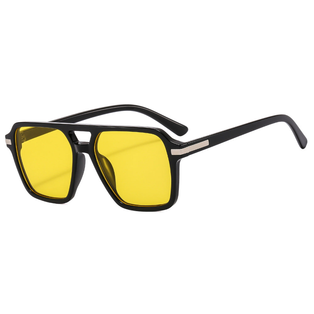 Damen Premium Sonnenbrille mit moderner quadratischer Form Brehn