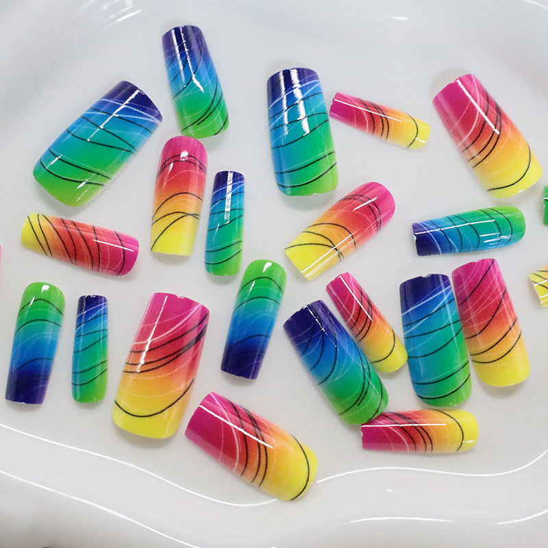 Vibrant Ombre Nagelkunst Set Brehn