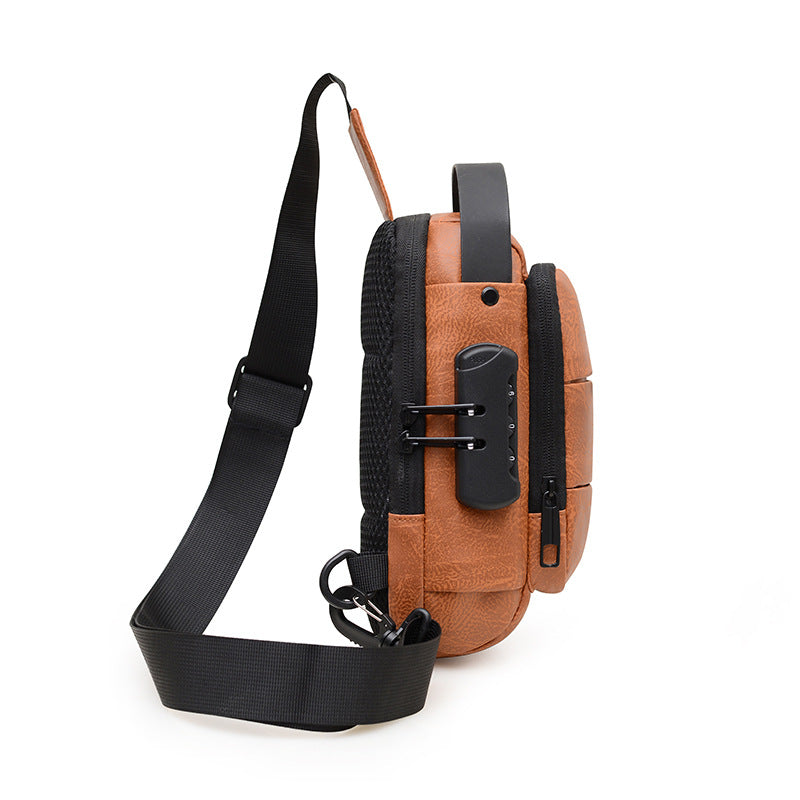 Stylish Umhängetasche aus Leder Brehn